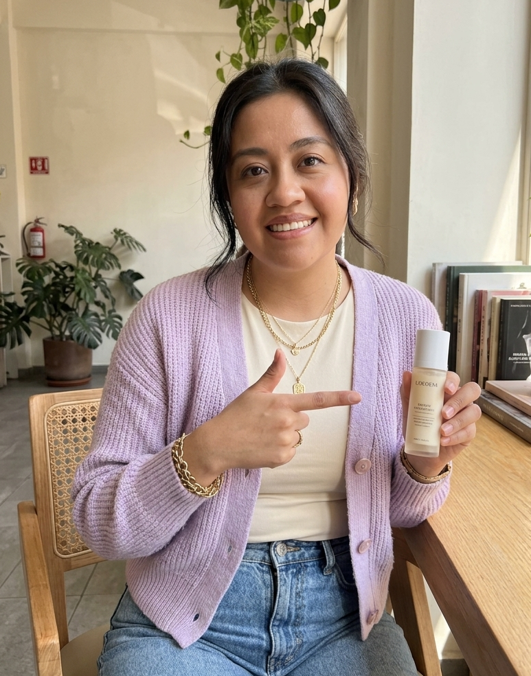 Daniela creando contenido UGC
